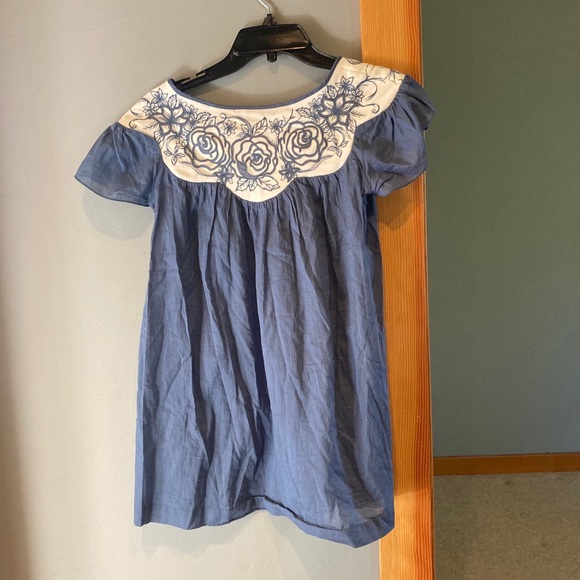 Cindy Lee cotton and silk baby doll dress - Picture 4 of 5